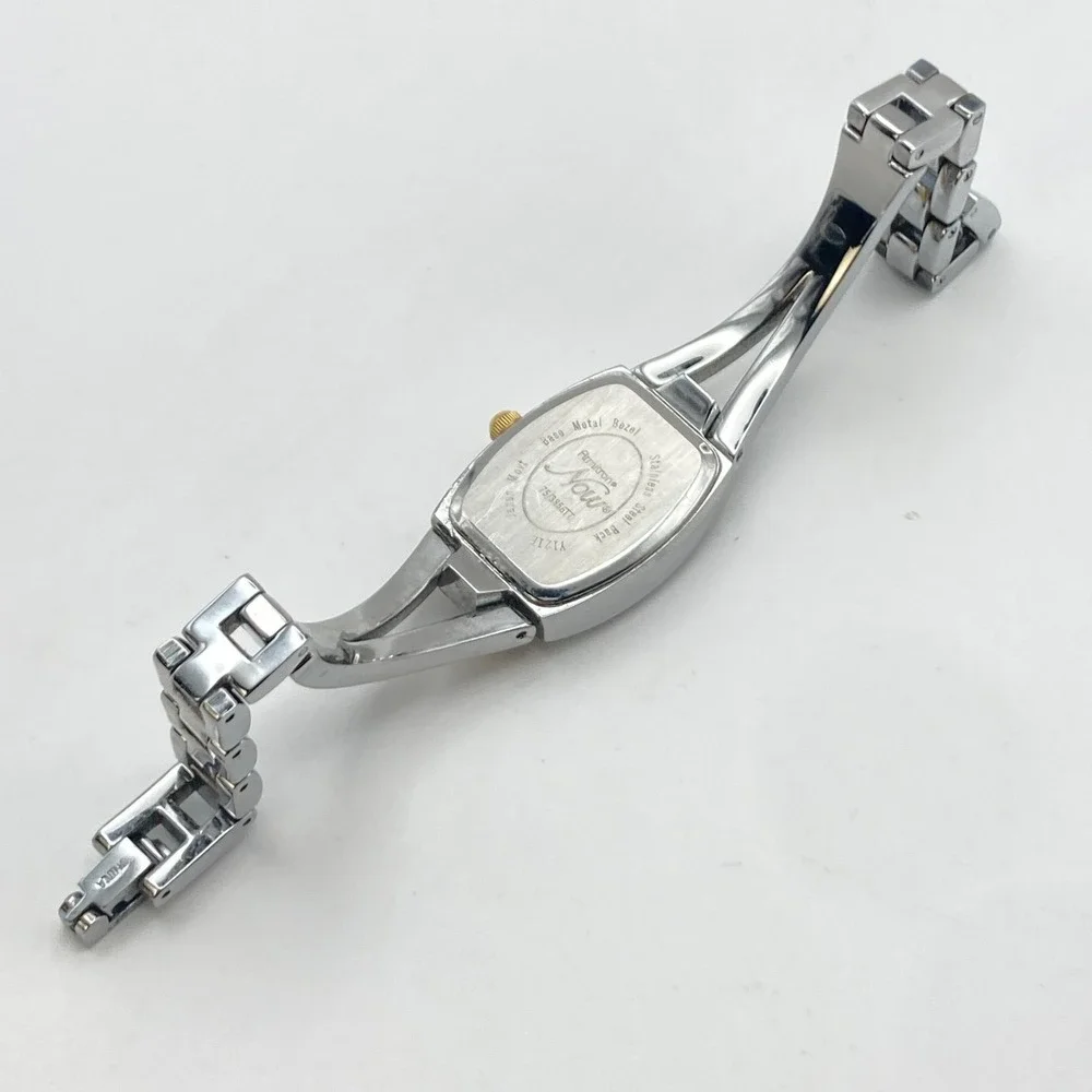 Armitron Now Women's Watch 19mm Gold Silver Two Tone Crystals New Battery 6.75